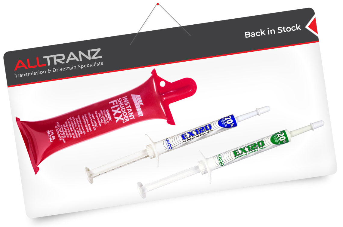 Additives Back in Stock