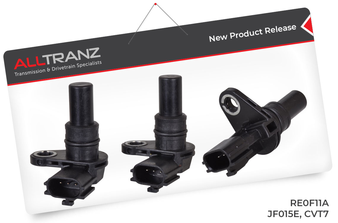 Speed Sensor Set for RE0F11A, JF015E, CVT7