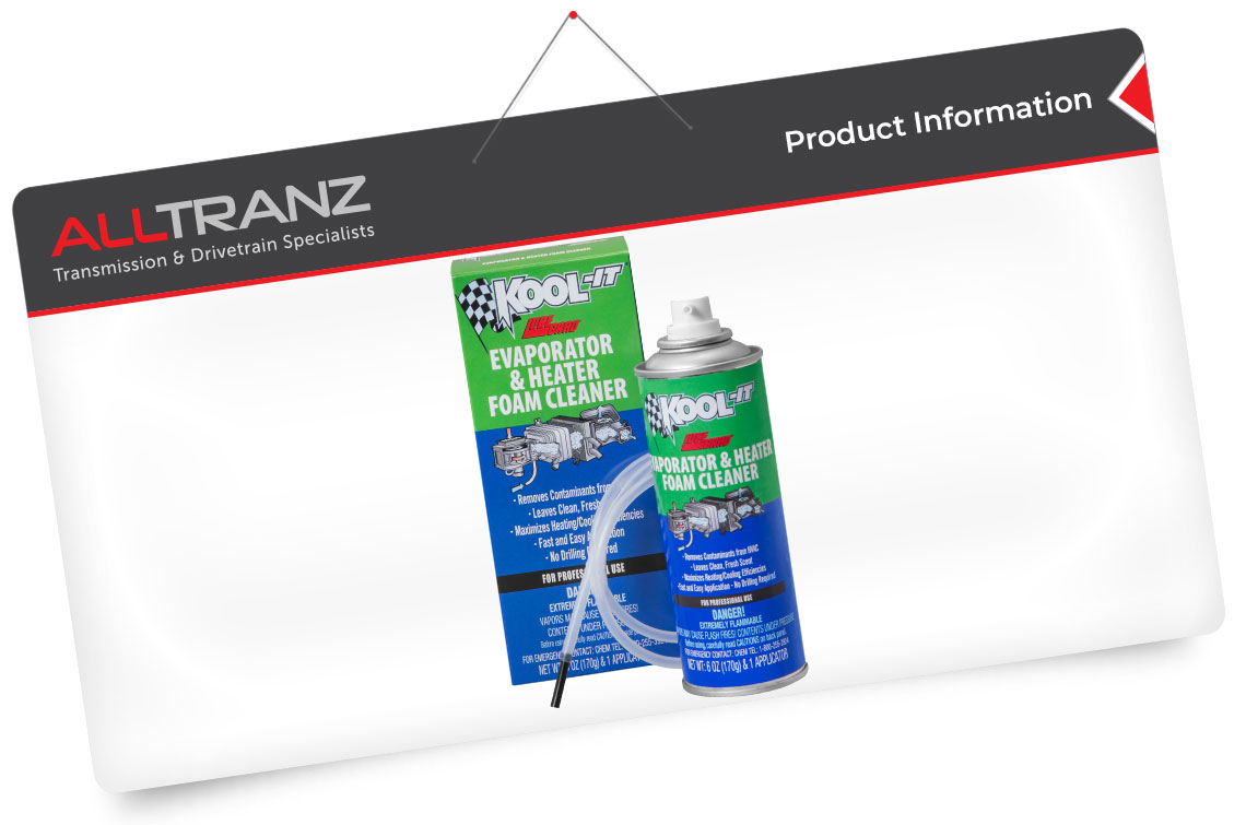 AC Evaporator & Heater Foam Cleaner