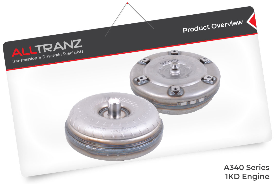 OE Torque Converter for A340 Series